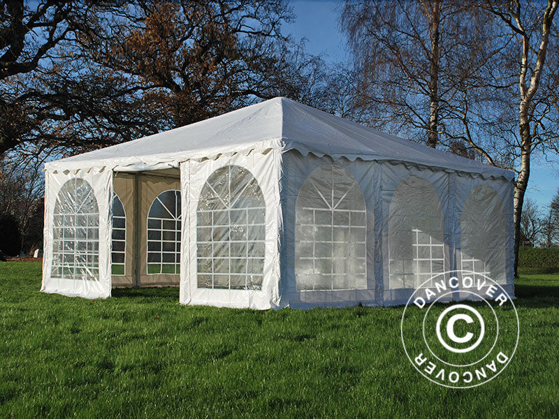 Pagode telt Exclusive 6x6m PVC, Hvit