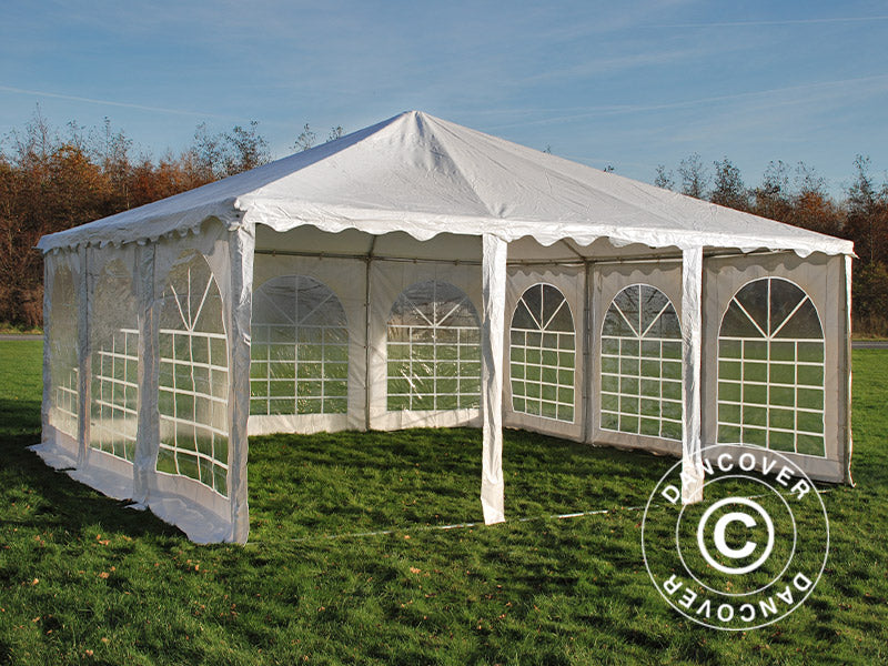 Pagode telt Exclusive 6x6m PVC, Hvit