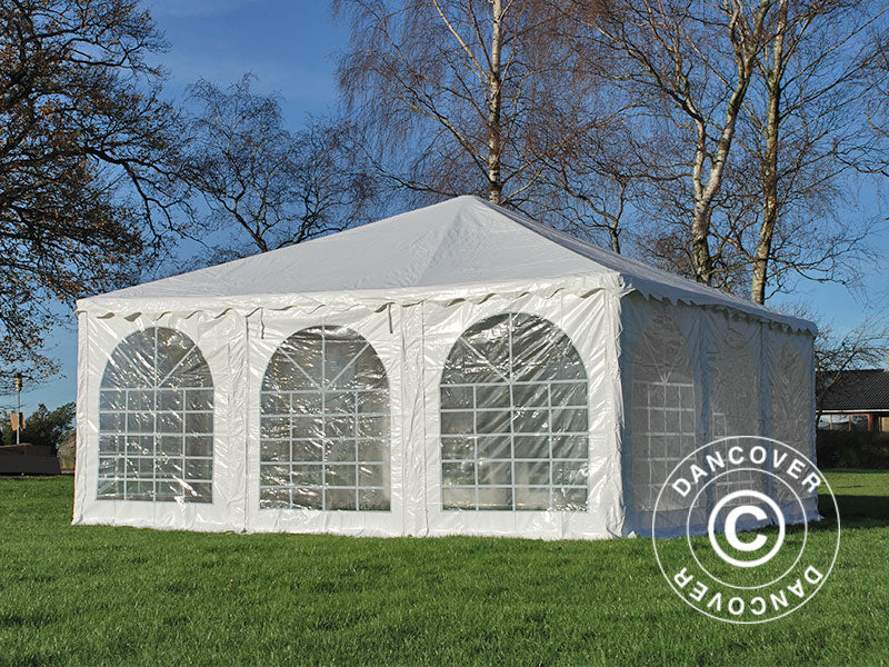 Pagode telt Exclusive 7x7m PVC, Hvit