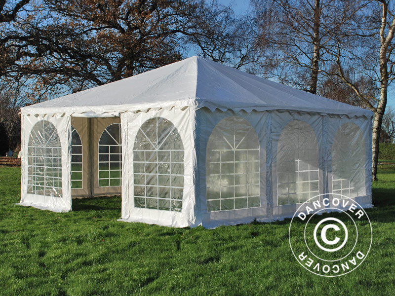 Pagode telt Exclusive 7x7m PVC, Hvit