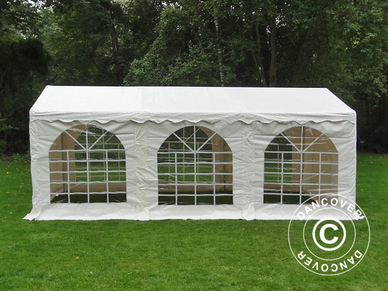 Partytelt SEMI PRO Plus 3x6m PVC 900, Hvit