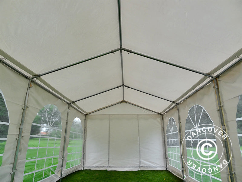 Partytelt SEMI PRO Plus 3x6m PVC 900, Hvit