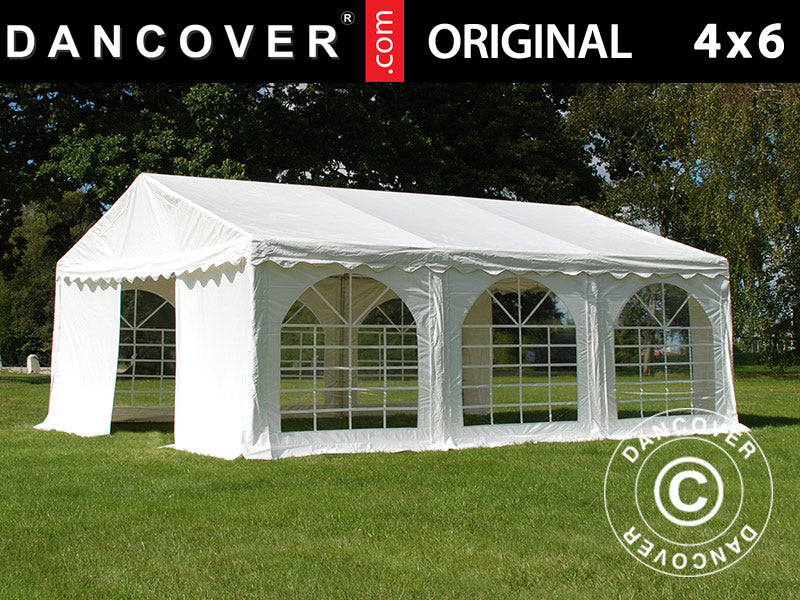 Partytelt Original 4x6m PVC 900, Hvit