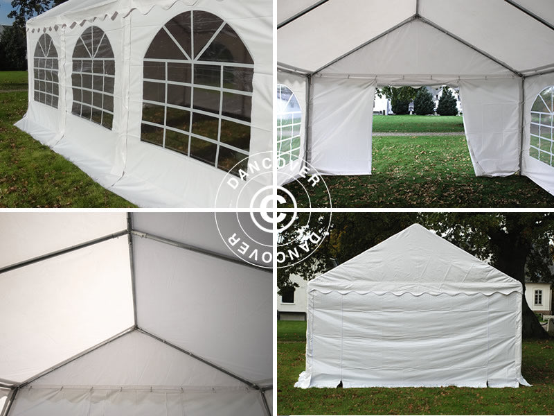 Partytelt Original 3x6m PVC 900, Hvit