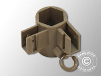 Beslag til hjørnefot, Grå