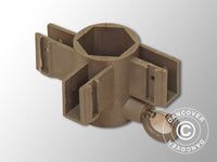 Beslag til senterfot, Grå