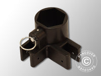 Beslag til hjørnefot, Svart