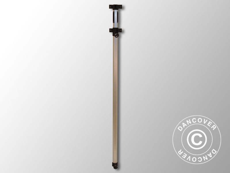 Senterfot komplett 2,27/2,55m, Svart beslag