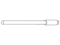 Stang (topp/tak) vertikal, 3190mm