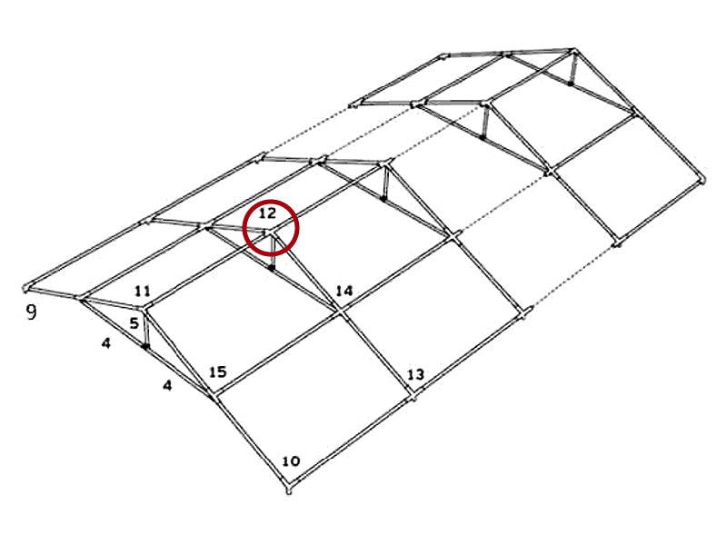 4-veis rørkobling, Ø42+Ø54mm, 140°