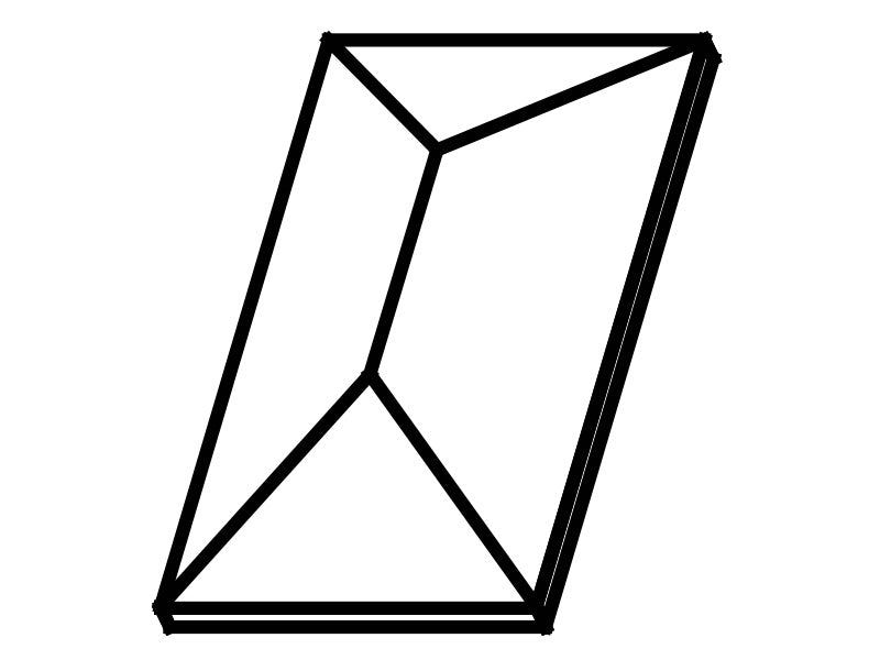 Vindtak til Paviljong Osiris 3x6m, Grå