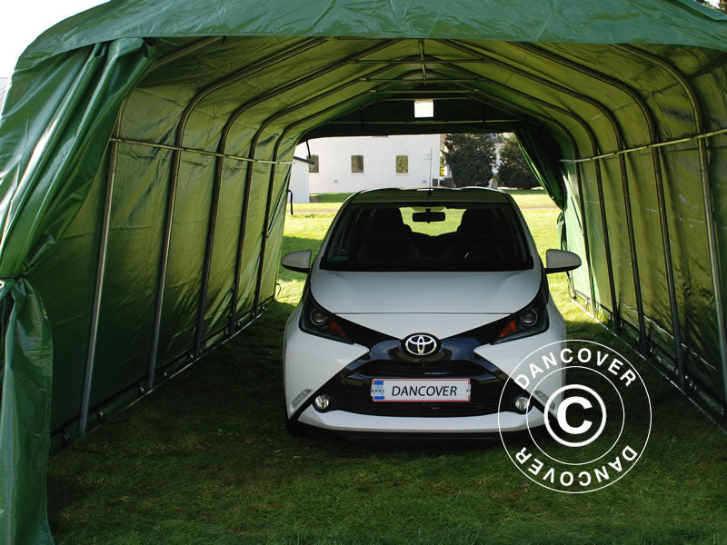 Garasjetelt PRO 3,6x7,2x2,68m PVC, Grønn