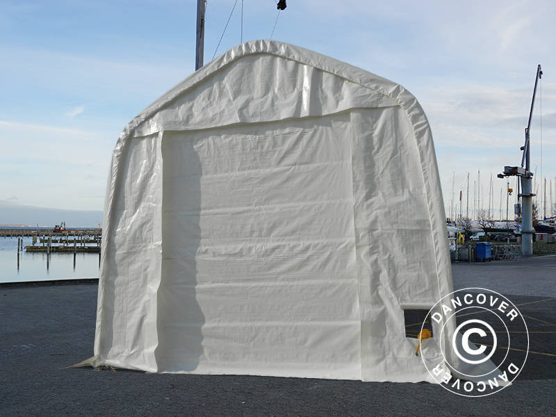 Telthall Oceancover 5,5x15x4,1x5,3m, PE, Hvit