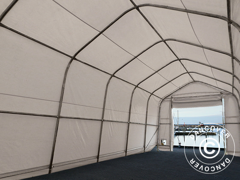 Telthall Oceancover 5,5x15x4,1x5,3m, PVC, Hvit