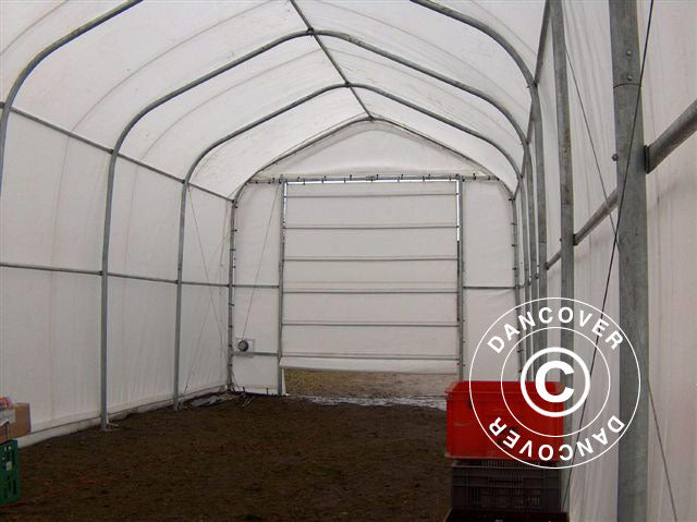 Telthall Oceancover 5,5x20x4,1x5,3m PVC, Hvit