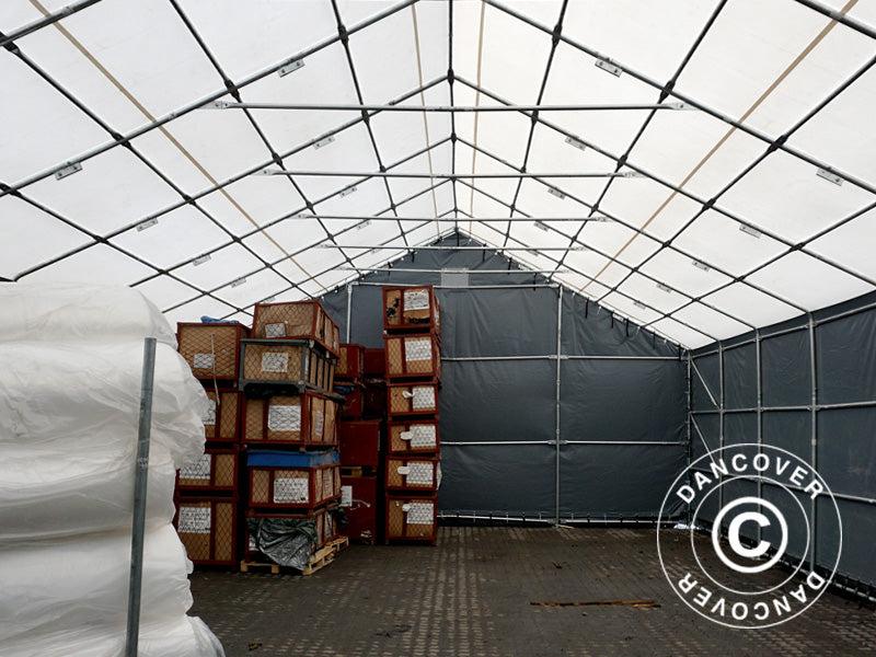 Telthall Titanium 7x14x2,5x4,2m, Hvit/Grå