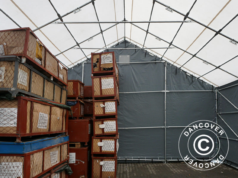 Telthall Titanium 7x14x2,5x4,2m, Hvit/Grå