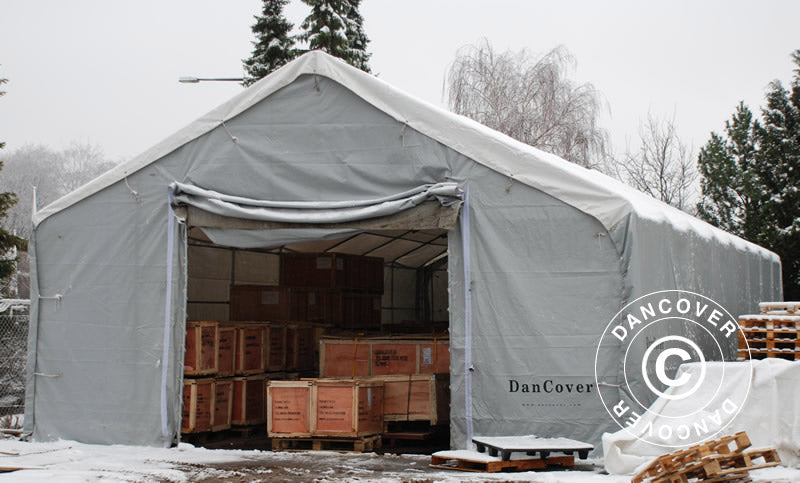 Telthall Titanium 7x14x2,5x4,2m, Hvit/Grå