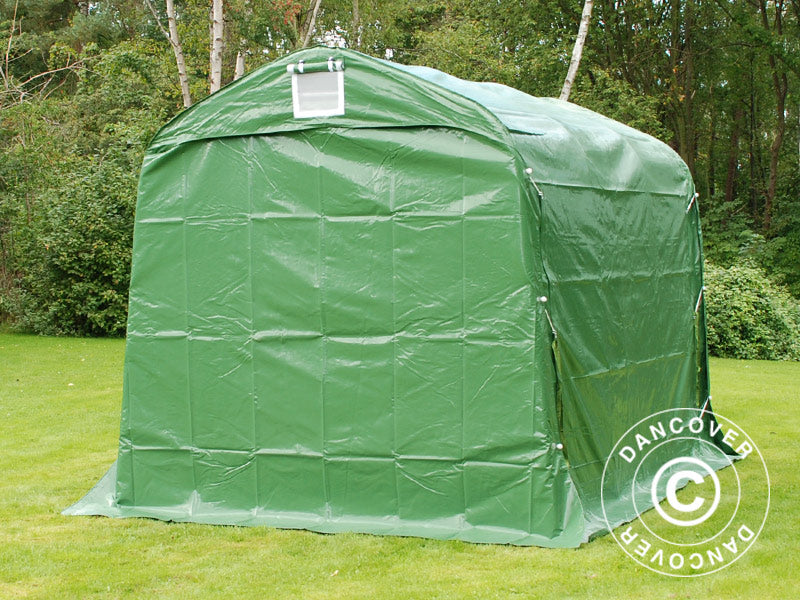 Oppbevaringstelt PRO 2,4x3,6x2,34m PVC, Grønn