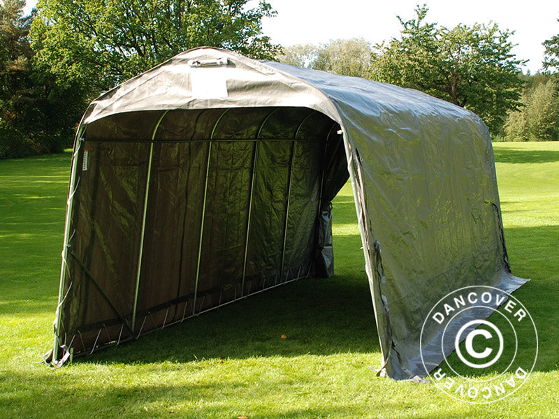 Oppbevaringstelt PRO 2,4x6x2,34m PE, Grå