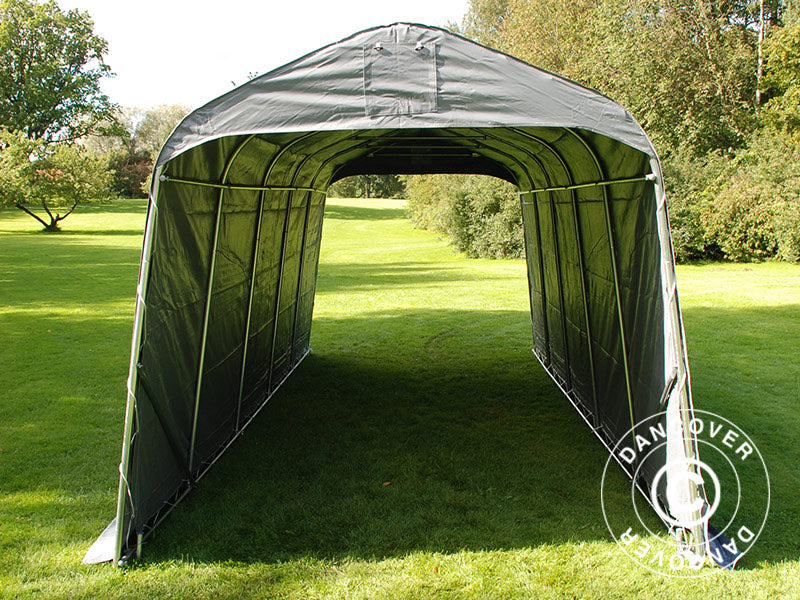 Oppbevaringstelt PRO 2,4x6x2,34m PVC, Grå
