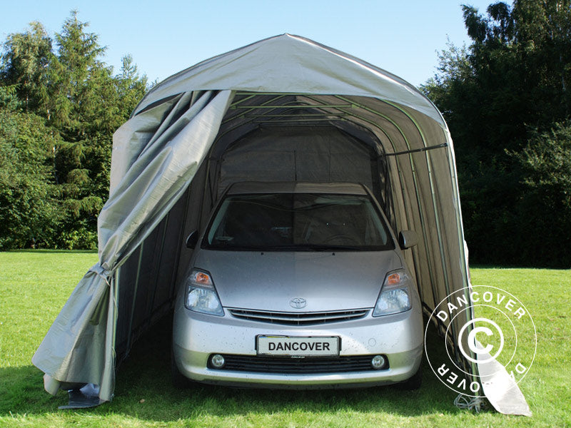 Oppbevaringstelt PRO 2,4x6x2,34m PVC, Grå