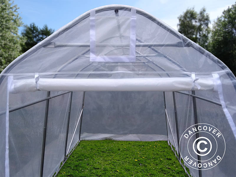 Polytunnel Drivhus, 2x3x2m, PE, 6m², Transparent