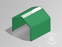 Takduk til Lagertelt PRO 7x7m PVC m/hvitt takpanel, Grønn