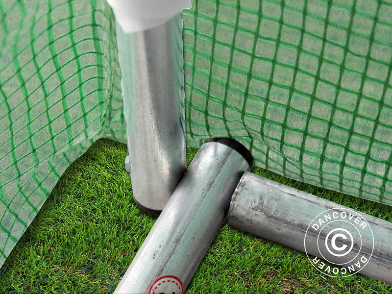 Polytunnel Drivhus 2x3x2m, 6m², Grønn