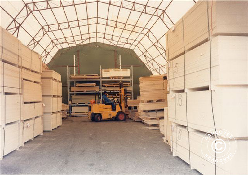 Kubisk lagerhall 20x40x4m