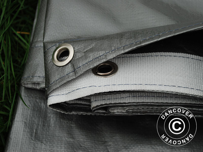 Presenning 3x10m, PE 300g/m², Grå