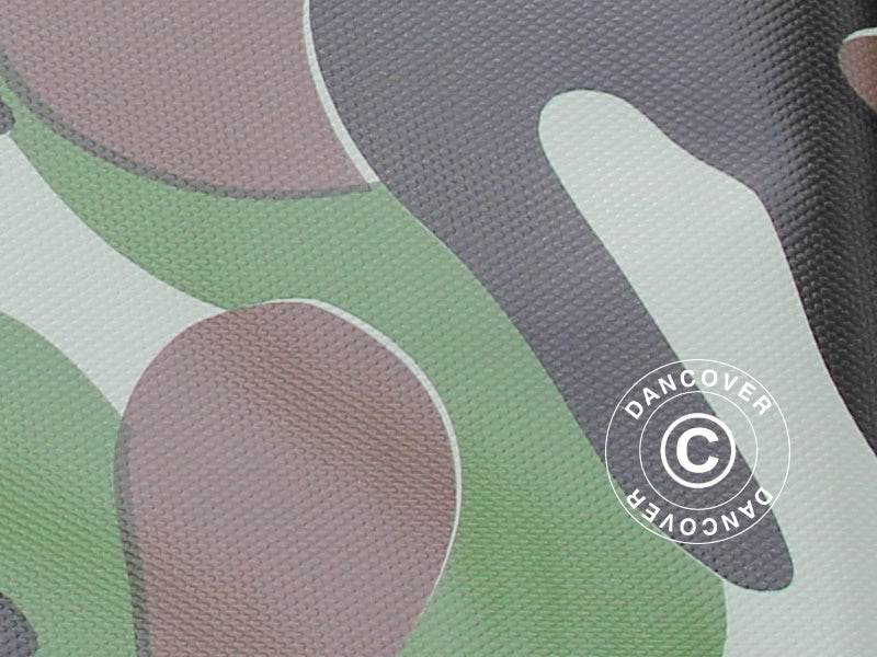 Kamuflasjepresenning 4x6m, PVC 450g/m²