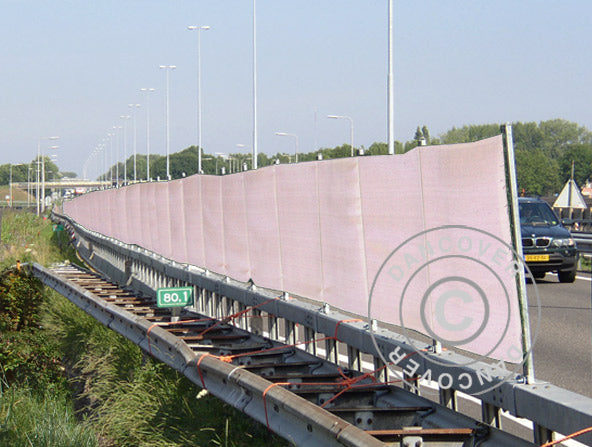 Gjerde presenning 1,76x3,41m PE 150g/m², Hvit