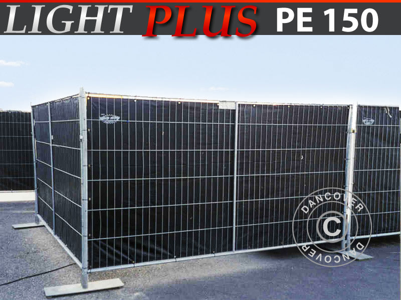 Gjerde presenning 1,76x3,41m, PE 150g/m², Sort