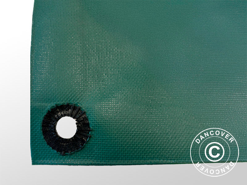 Presenning 3,5x6m, TPO, 350 g/m², Grønn