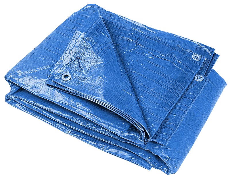 Presenning 10x20m, PE 250g/m², Blå