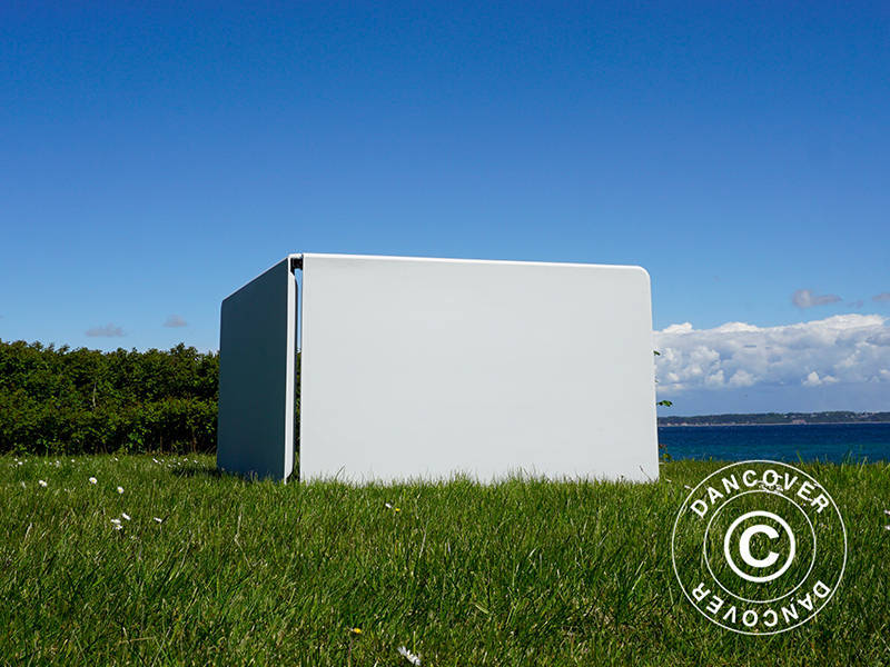 Sammenleggbart bord 240x76x74cm, Lys grå (25 stk.)