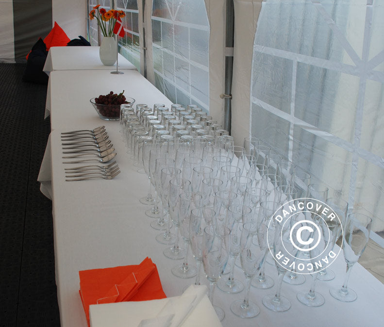 Duk 244X76x20cm, Hvit