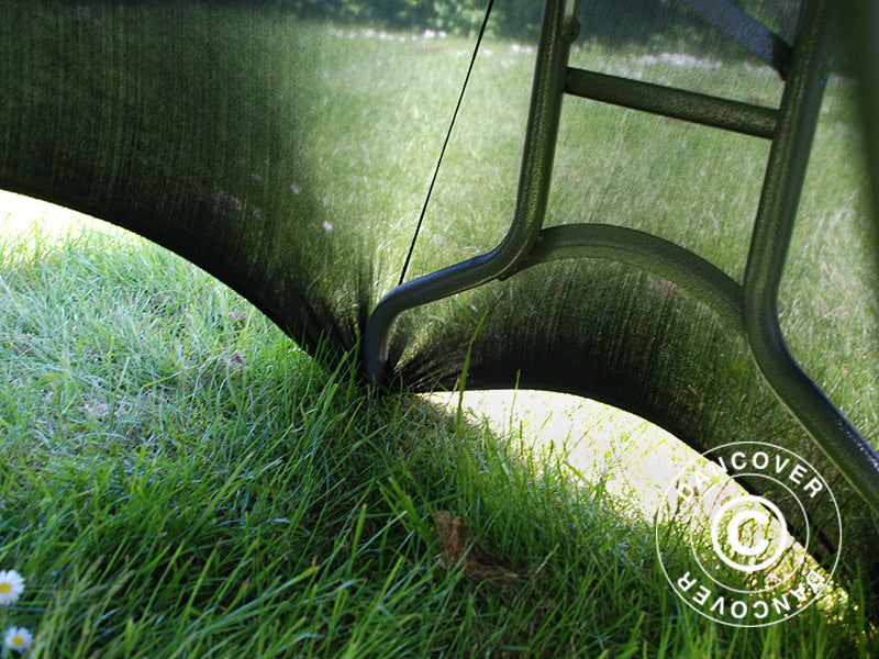 Stretch bord dekke 183x75x74cm, Svart