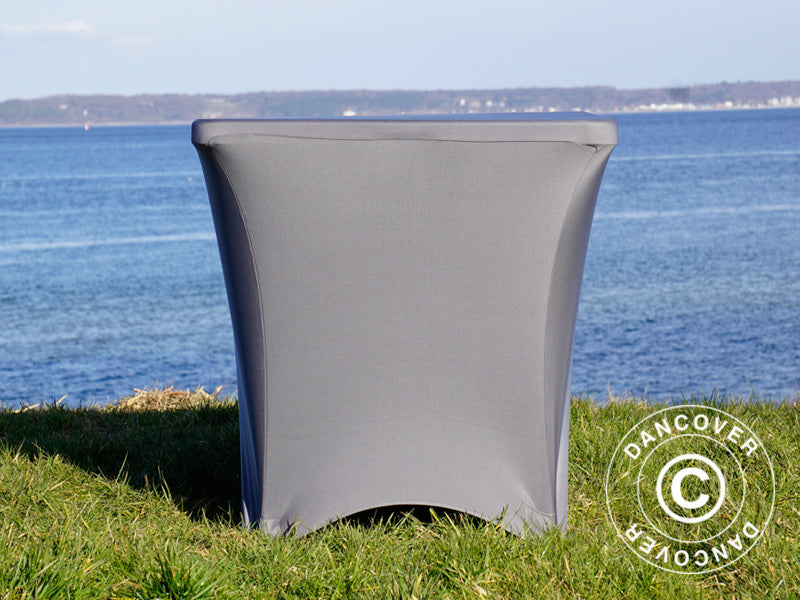 Stretch bord dekke 150x72x74cm, Grå