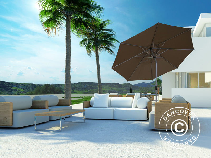 Parasoll Lyon, Ø3m, Beige