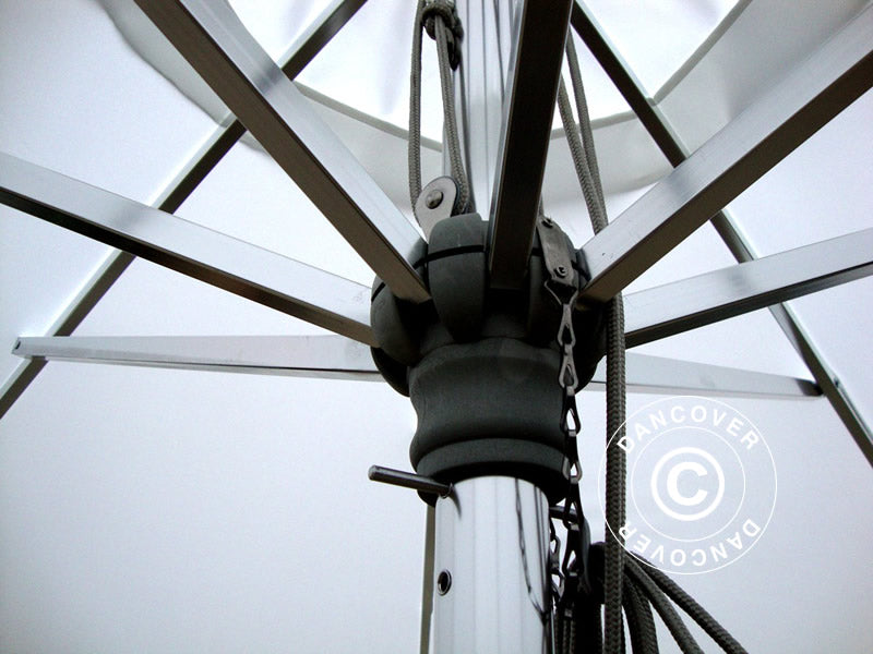 Parasoll Bermuda, Ø3,5m, Hvit