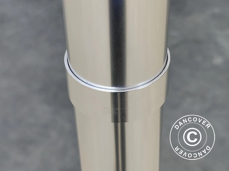 Parasoll Bermuda, Ø3,5m, Hvit