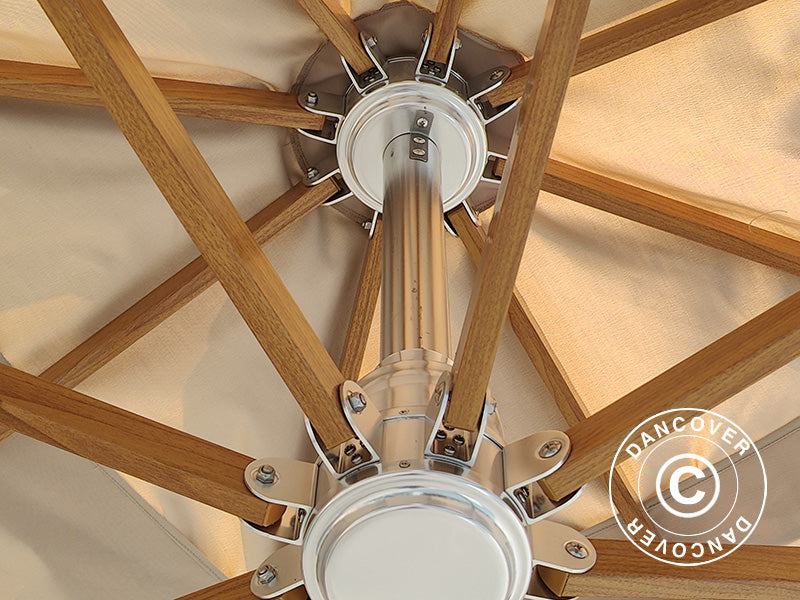 Hengeparasoll Antigua, 3x4m, Sand