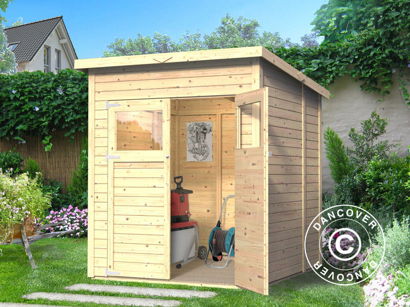 Redskapsbod i tre, Bertilo Amrum 2, 1,74x1,8x2,1m,&nbsp;3,13m²