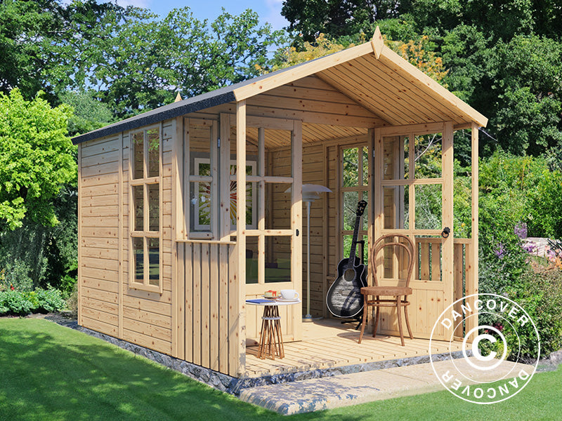 Wooden cabin, Bertilo Arley, 2.02x2.91x2.15 m, Natural