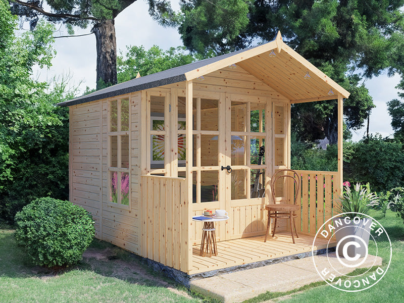 Wooden cabin, Bertilo Arley, 2.02x2.91x2.15 m, Natural