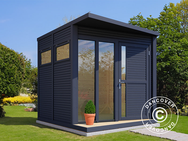 Wooden cabin, Bertilo Concept, 2.34x2.97x2.27 m, Anthracite