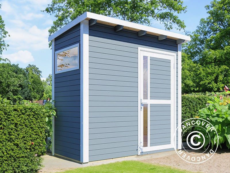 Wooden shed, Bertilo Pentus 1, 2.34x1.15x2.33 m,&nbsp;2,55m²,&nbsp;Grey