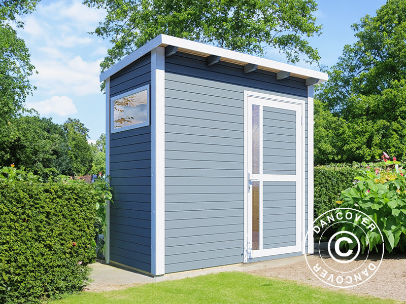 Wooden shed, Bertilo Pentus 1, 2.34x1.15x2.33 m,&nbsp;2,55m²,&nbsp;Grey